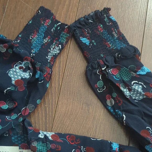 Cefinn Midi Length Silk Dress - Picture 8 of 15